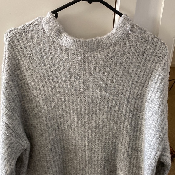 Witchery cable knit grey jumper size small - Picture 7 of 8